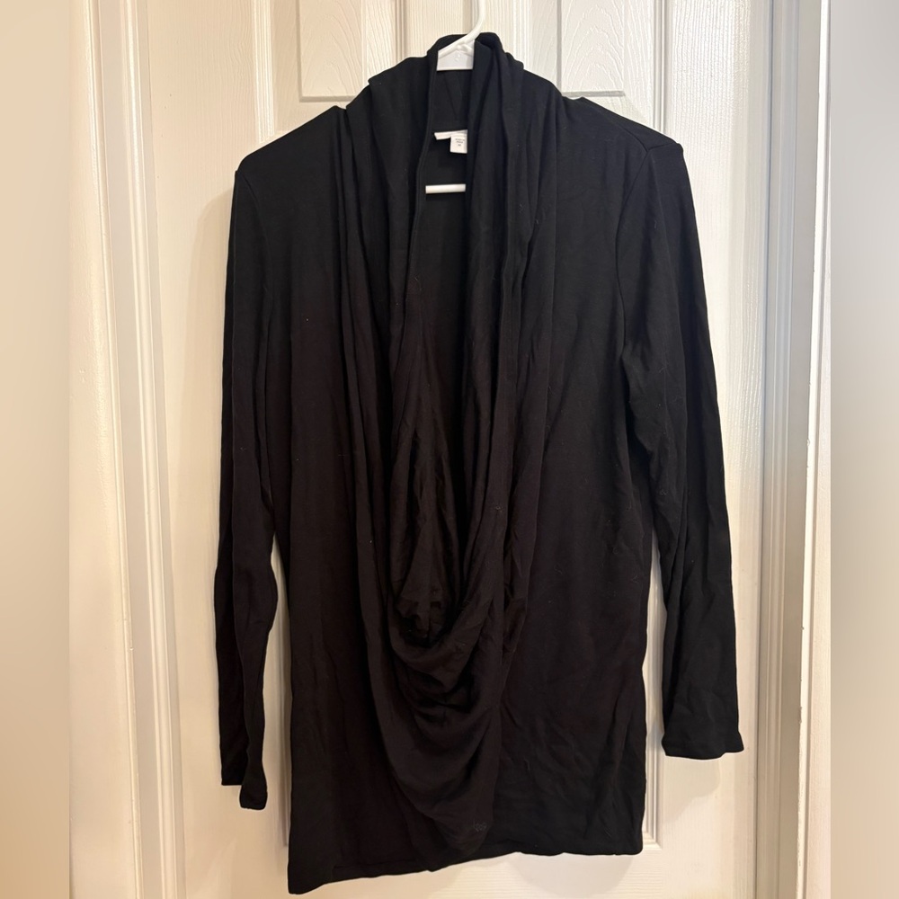 Black Drape front shirt